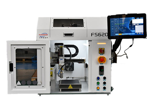 यूनिफॉर्म कोटिंग अल्ट्रासोनिक स्प्रे कोटर उपकरण अधिकतम शक्ति 1-15W और स्प्रे एकरूपता ≥95% के साथ