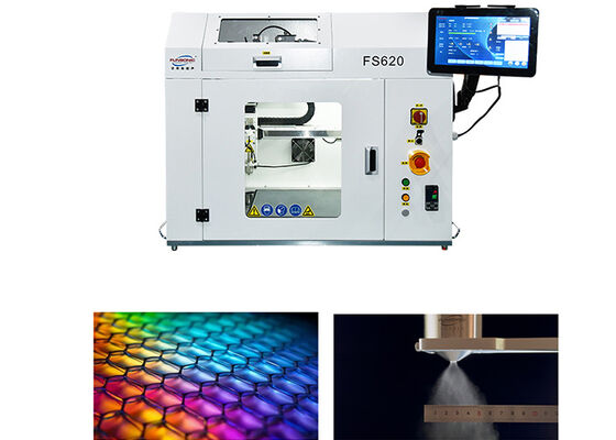 95% स्प्रे एकरूपता और 0.5-12ml/h स्प्रेइंग वॉल्यूम के साथ 110khz आवृत्ति परिशुद्धता अल्ट्रासोनिक स्प्रे कोटर