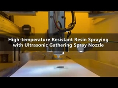 500 °C उच्च तापमान पेरोवस्किट सामग्री स्वचालित अल्ट्रासोनिक छिड़काव मशीन